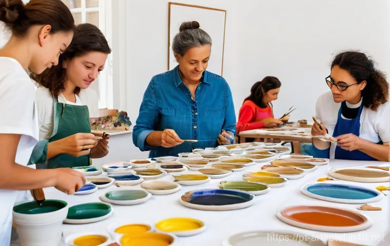 아트호텔과 예술의 만남 - **Prompt 1: Grand Portuguese Art Hotel Lobby, A Living Gallery**
    "A wide-angle shot of a luxurio...